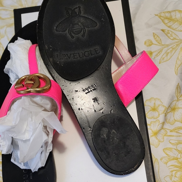 Women's Red Sandals - Picture 4 of 4